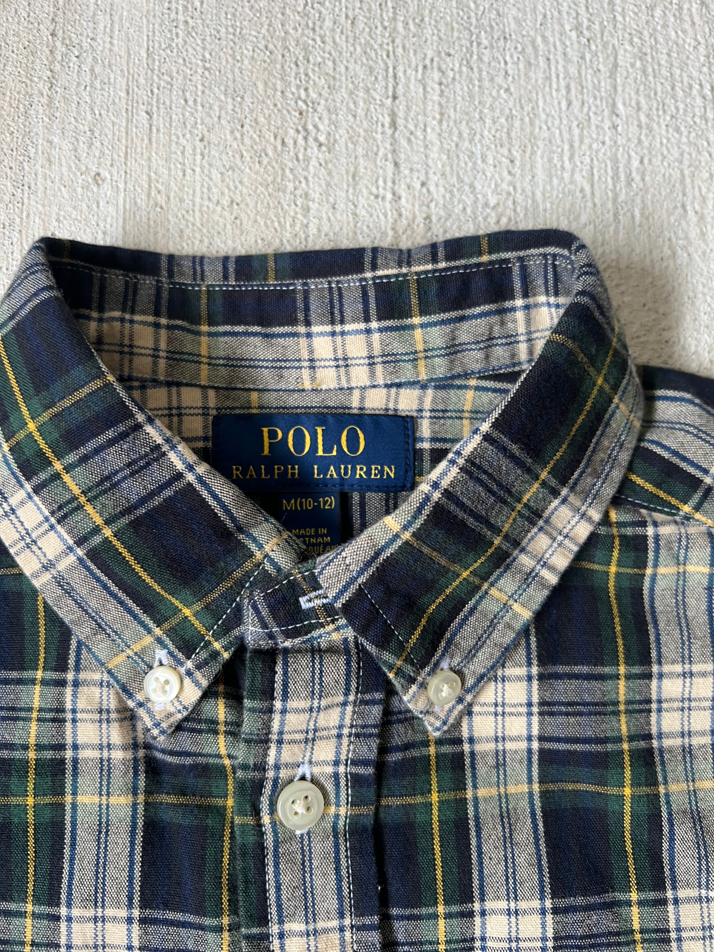 Plaid Polo Shirt