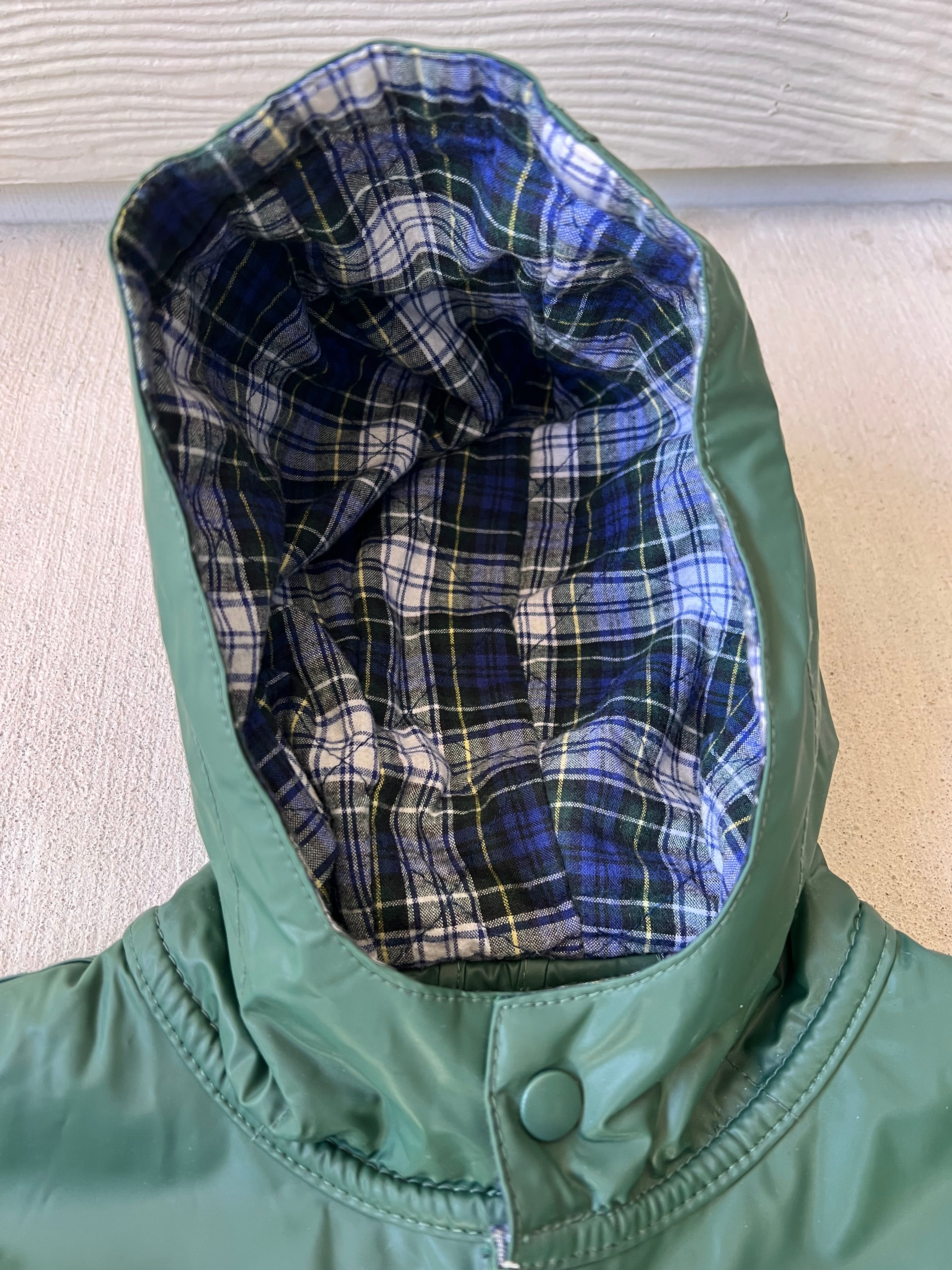 Plaid raincoat || (6/7)