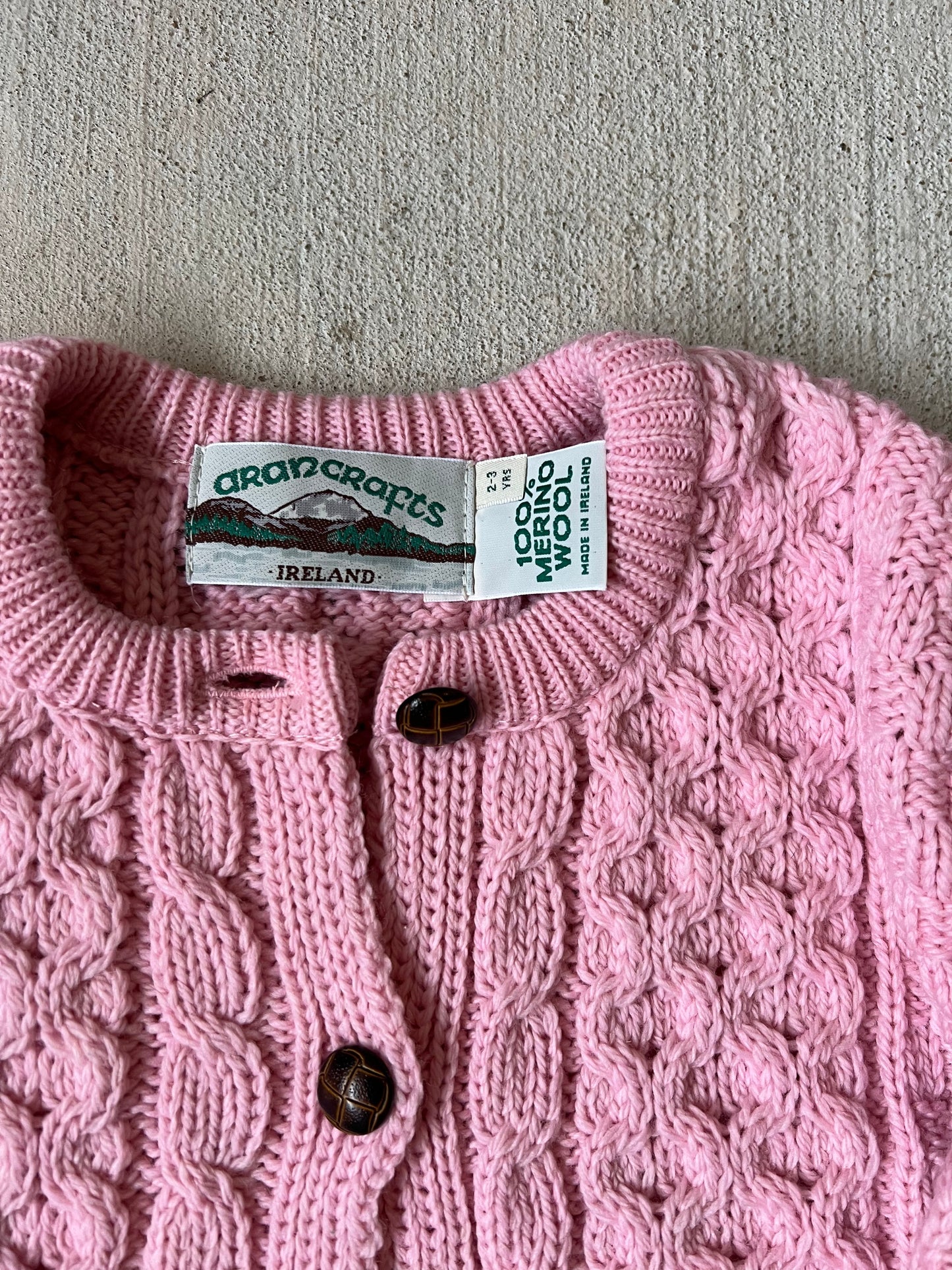 Pink Cardigan