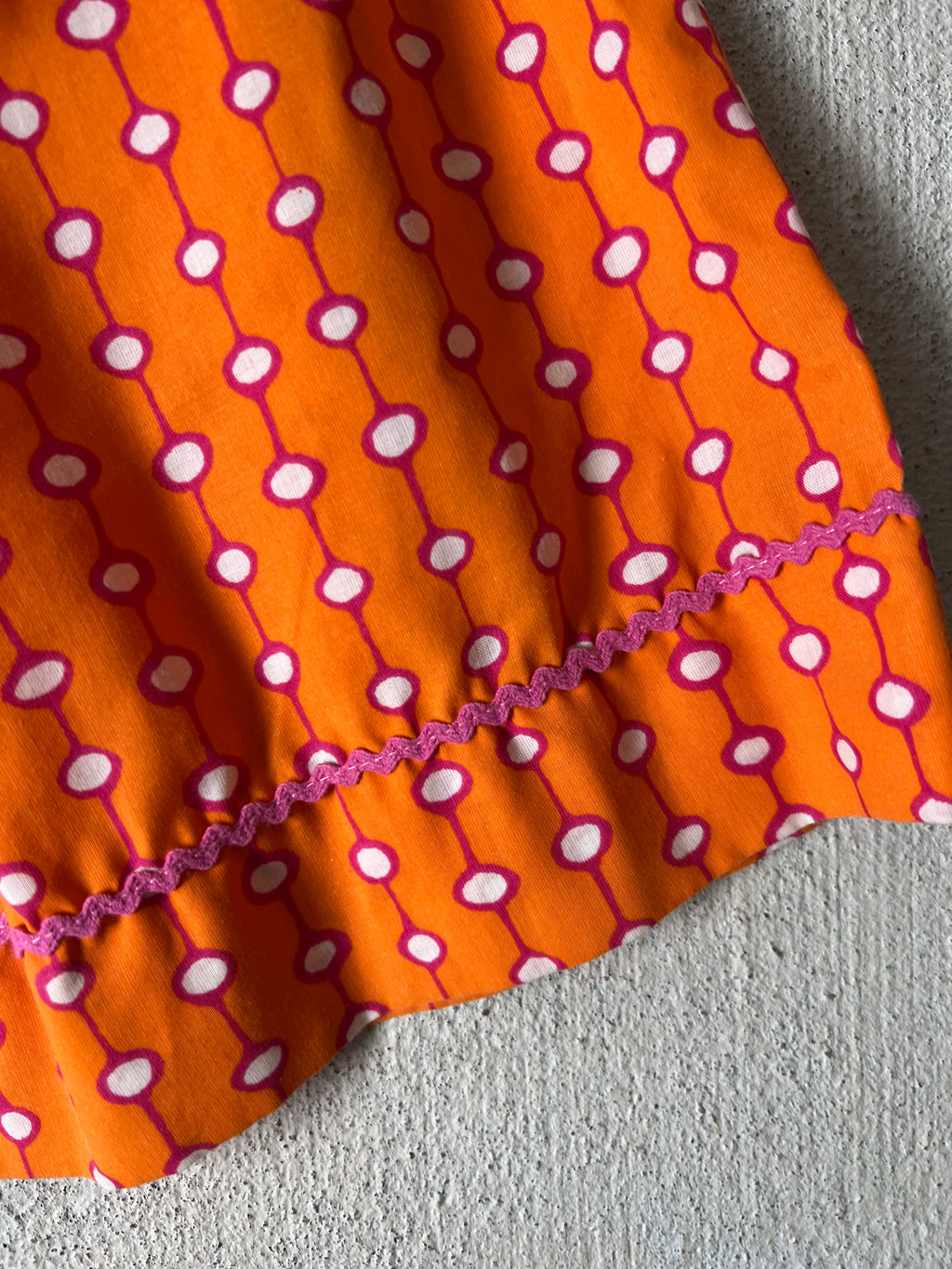 Puffed Sleeve Polka Dot Dress