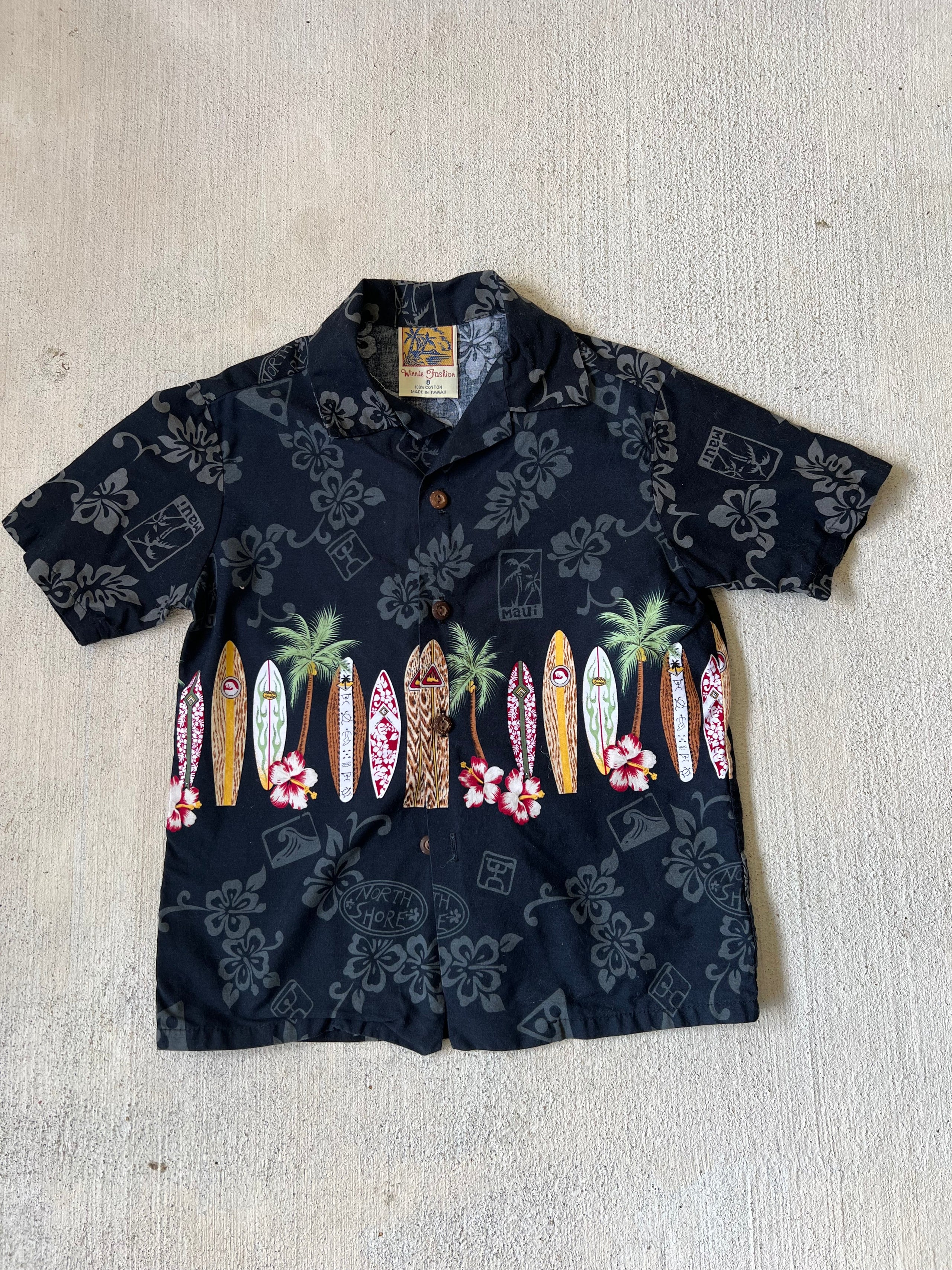 Surf Board Floral Shirt