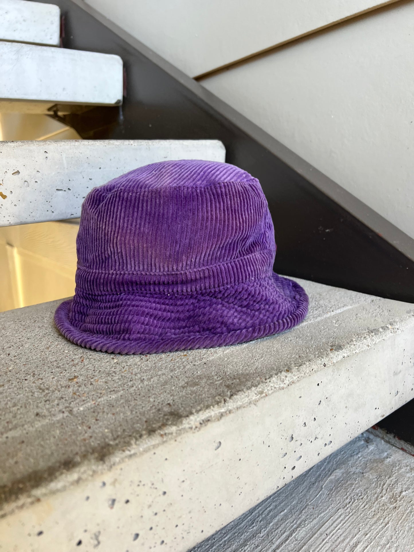 Purple Corduroy Hat