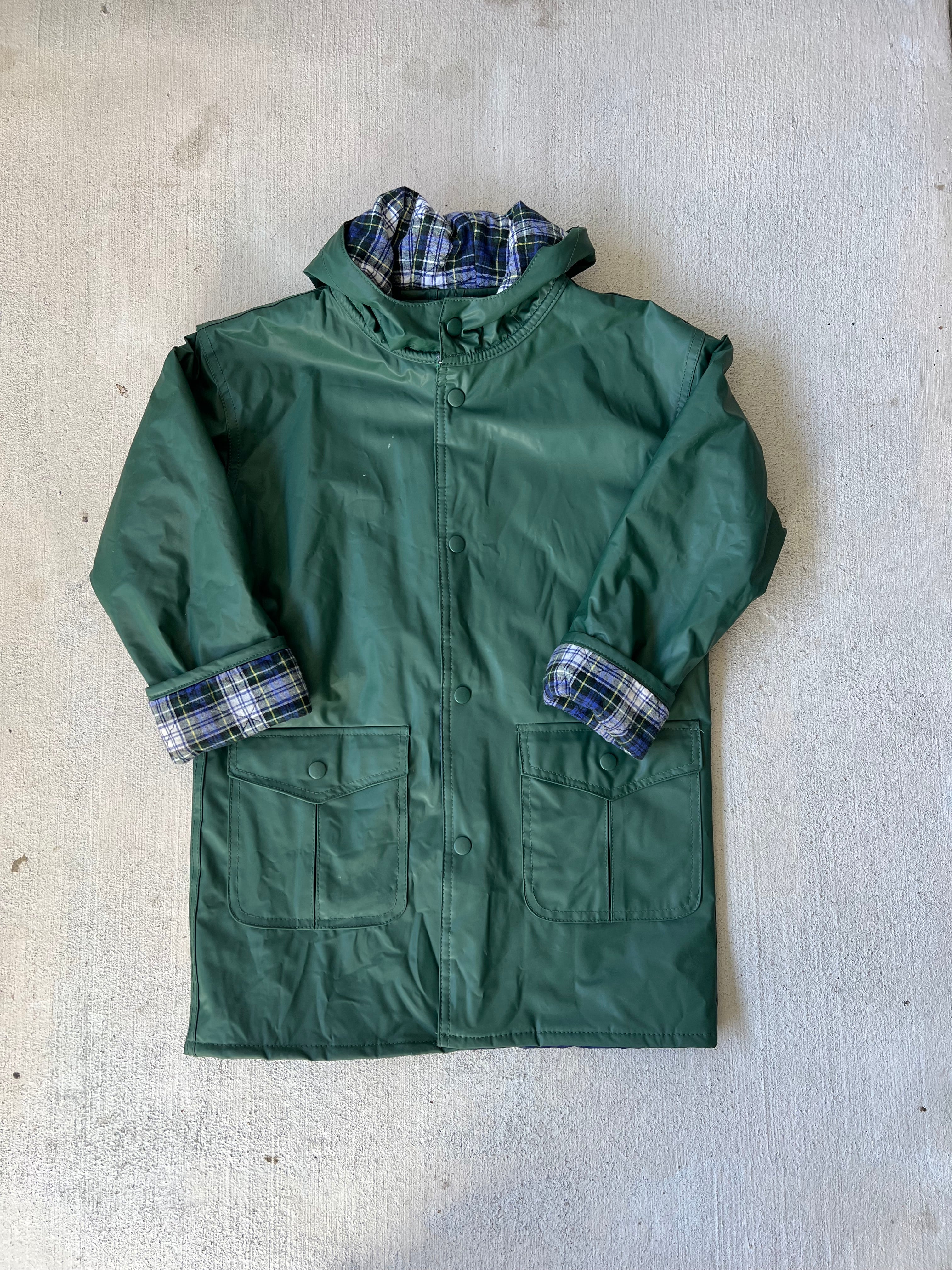 Plaid raincoat || (6/7)