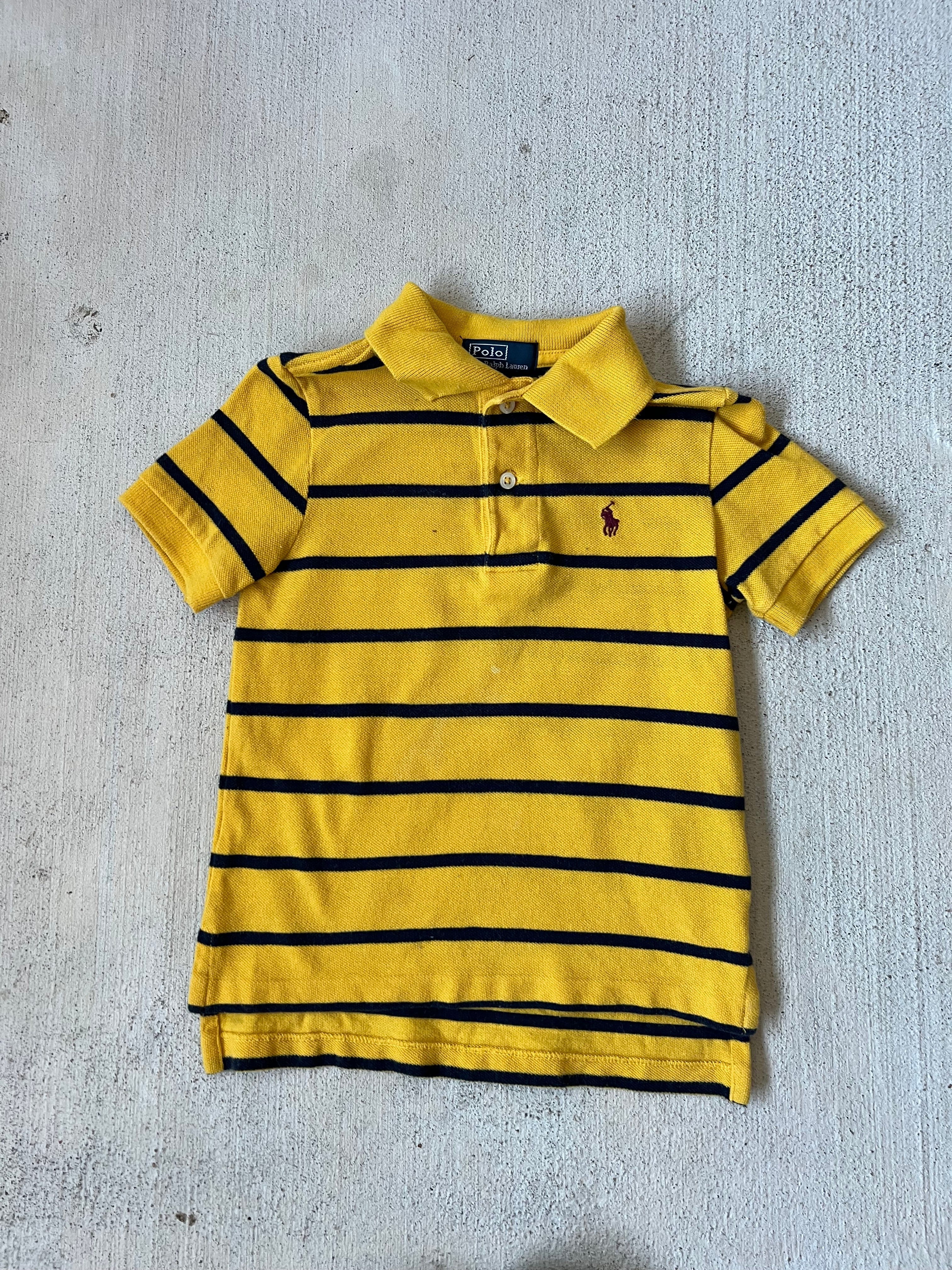 Yellow Stripe Polo
