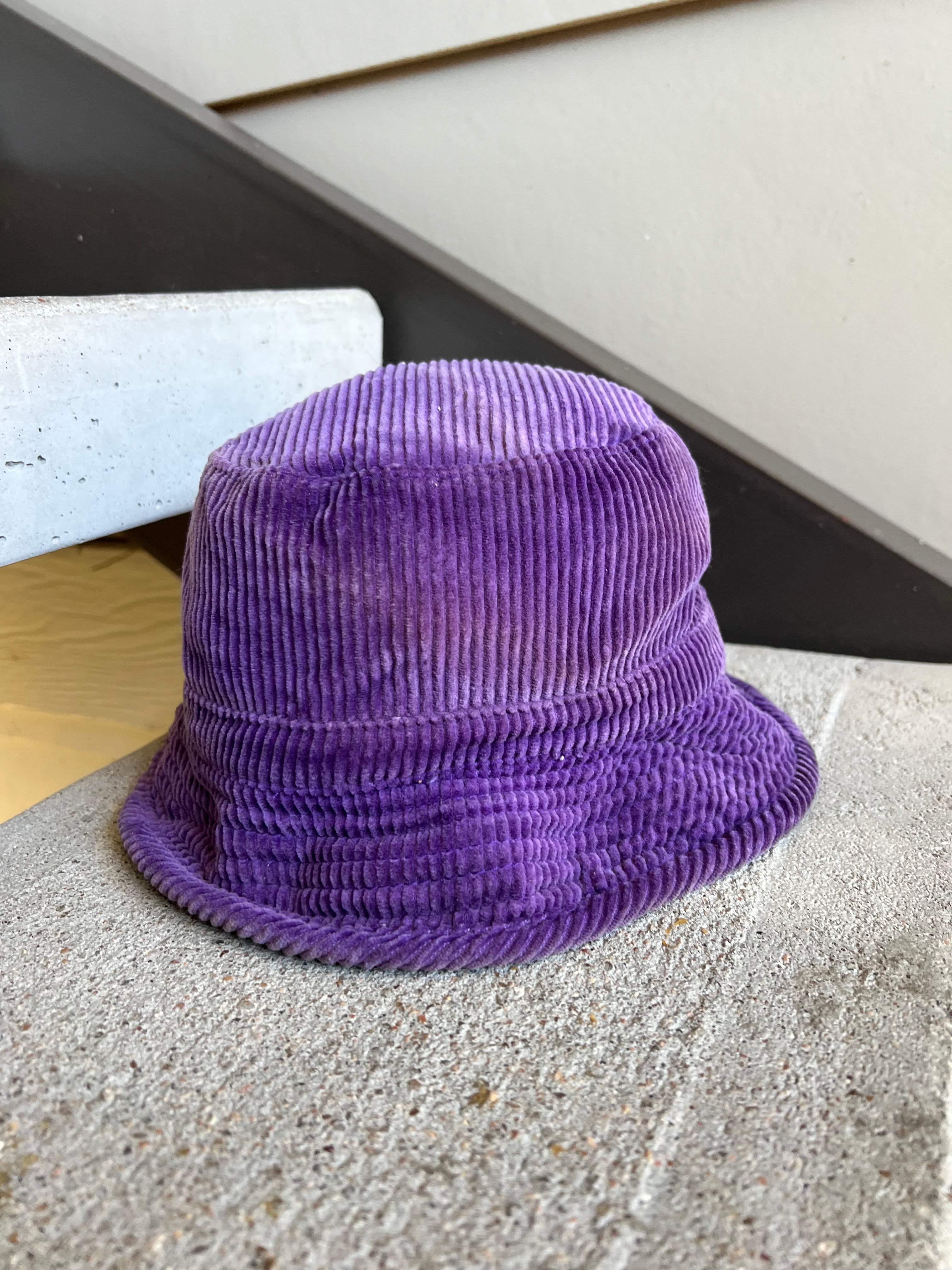 Purple Corduroy Hat