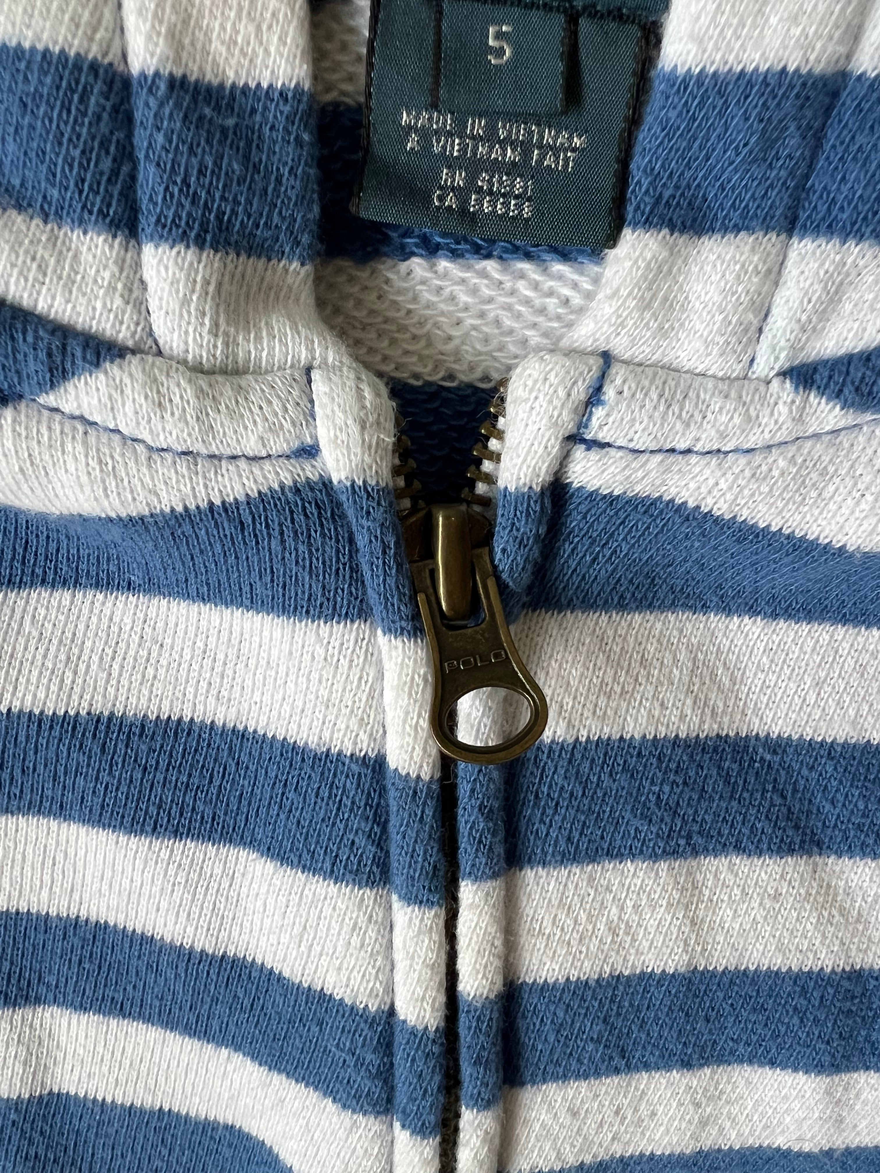 Polo Stripe Hoodie