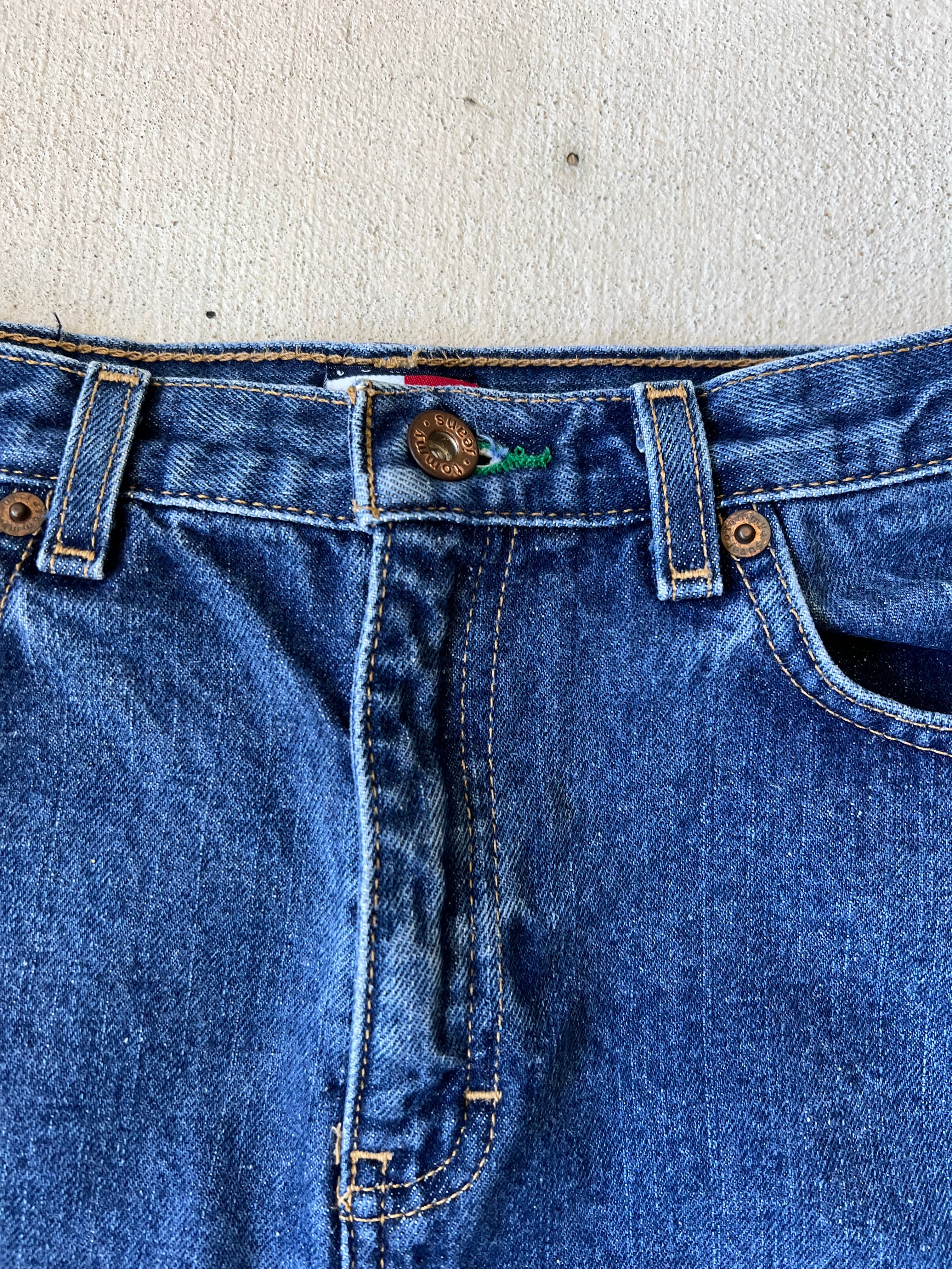 Denim Tommy Mini Skirt