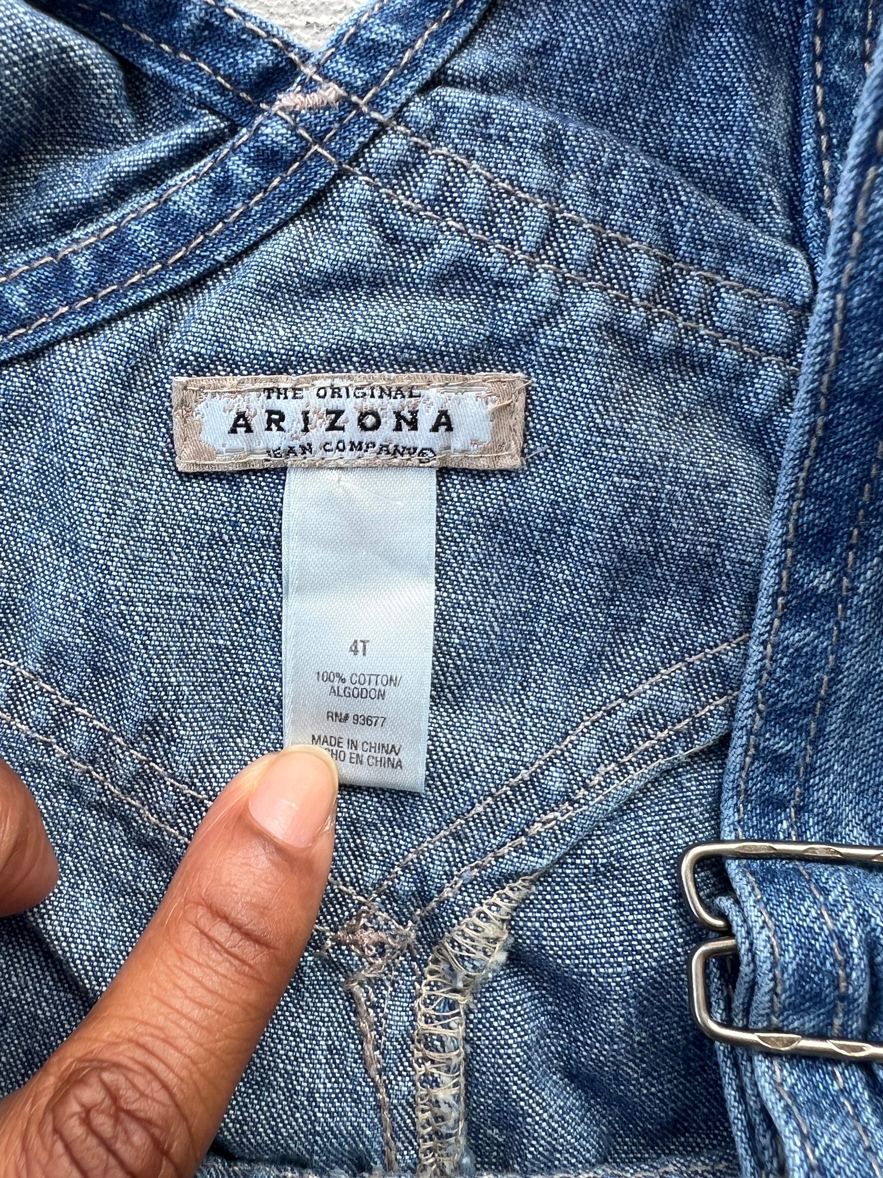 Arizona denim Overalls || (4t)