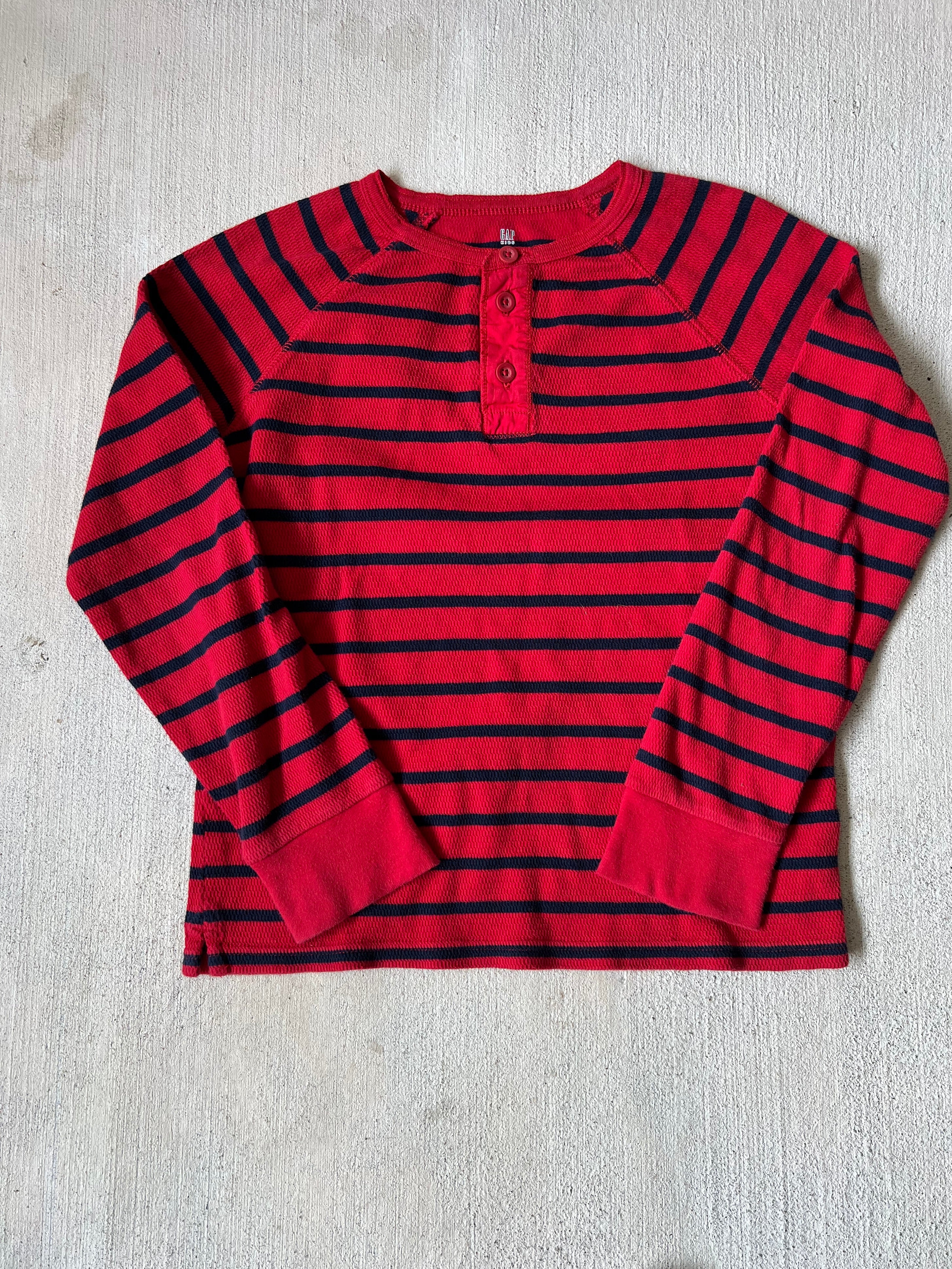 Red and blue stripe thermal || (10/12)