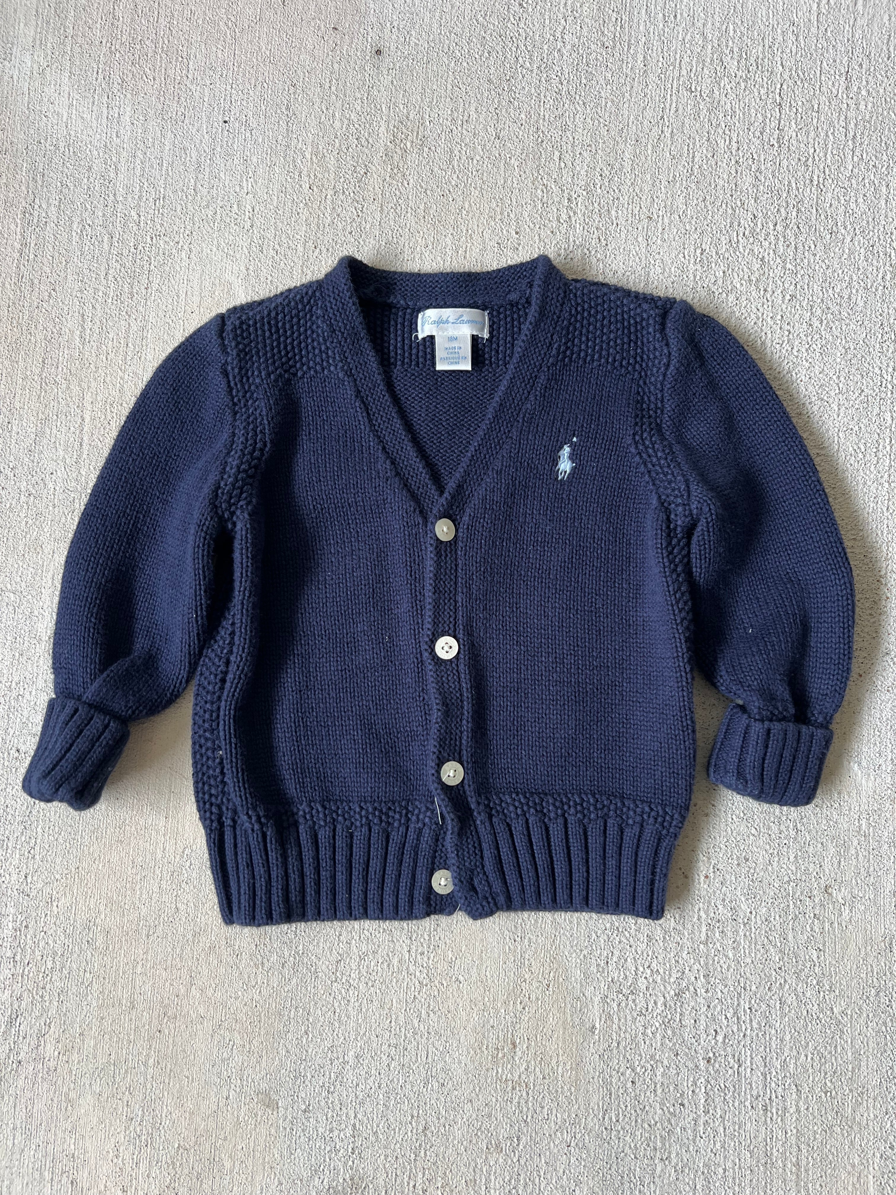Polo Cardigan || (18 months)