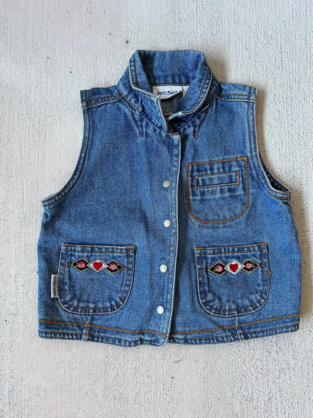 denim vest