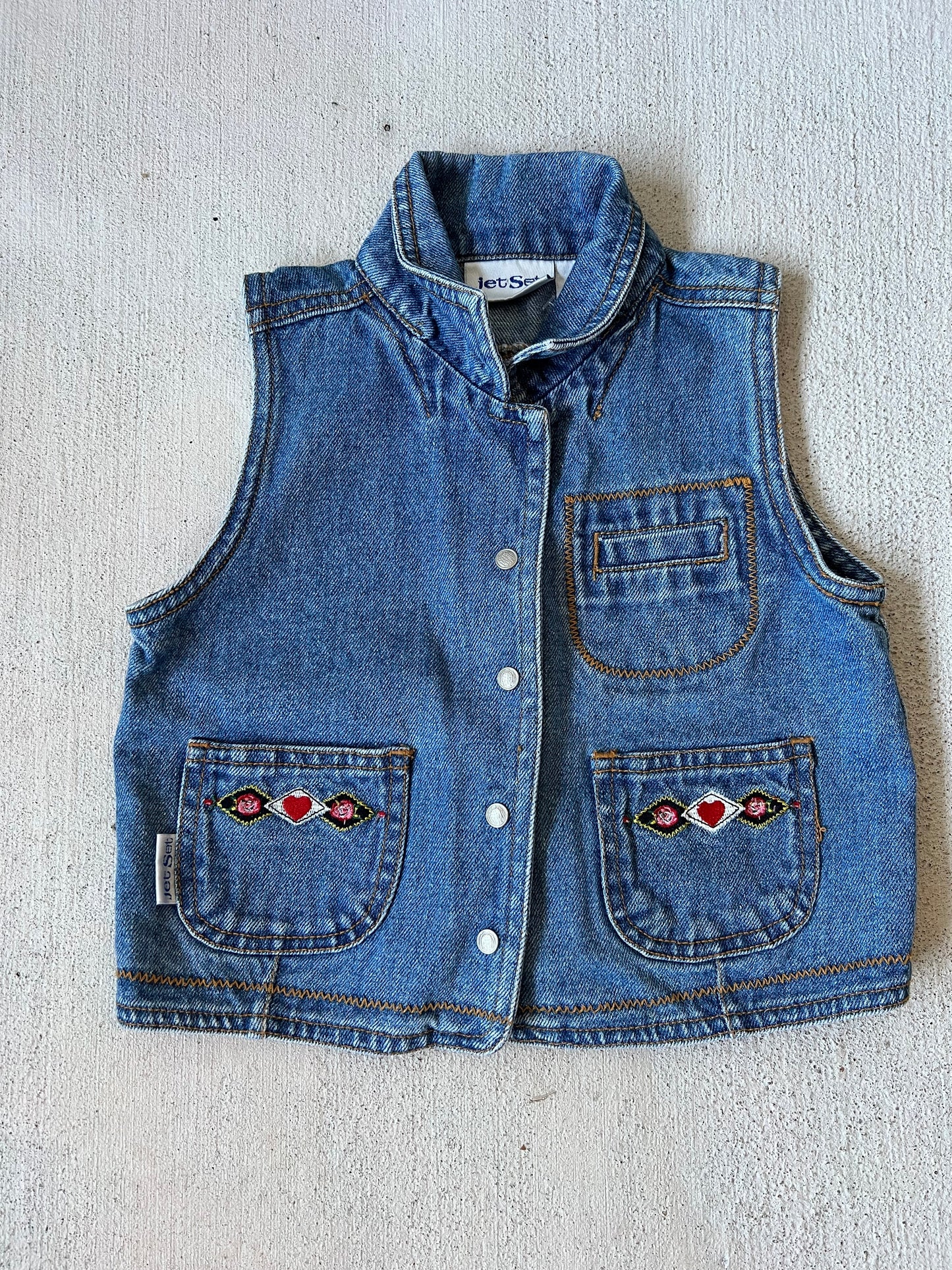 denim vest