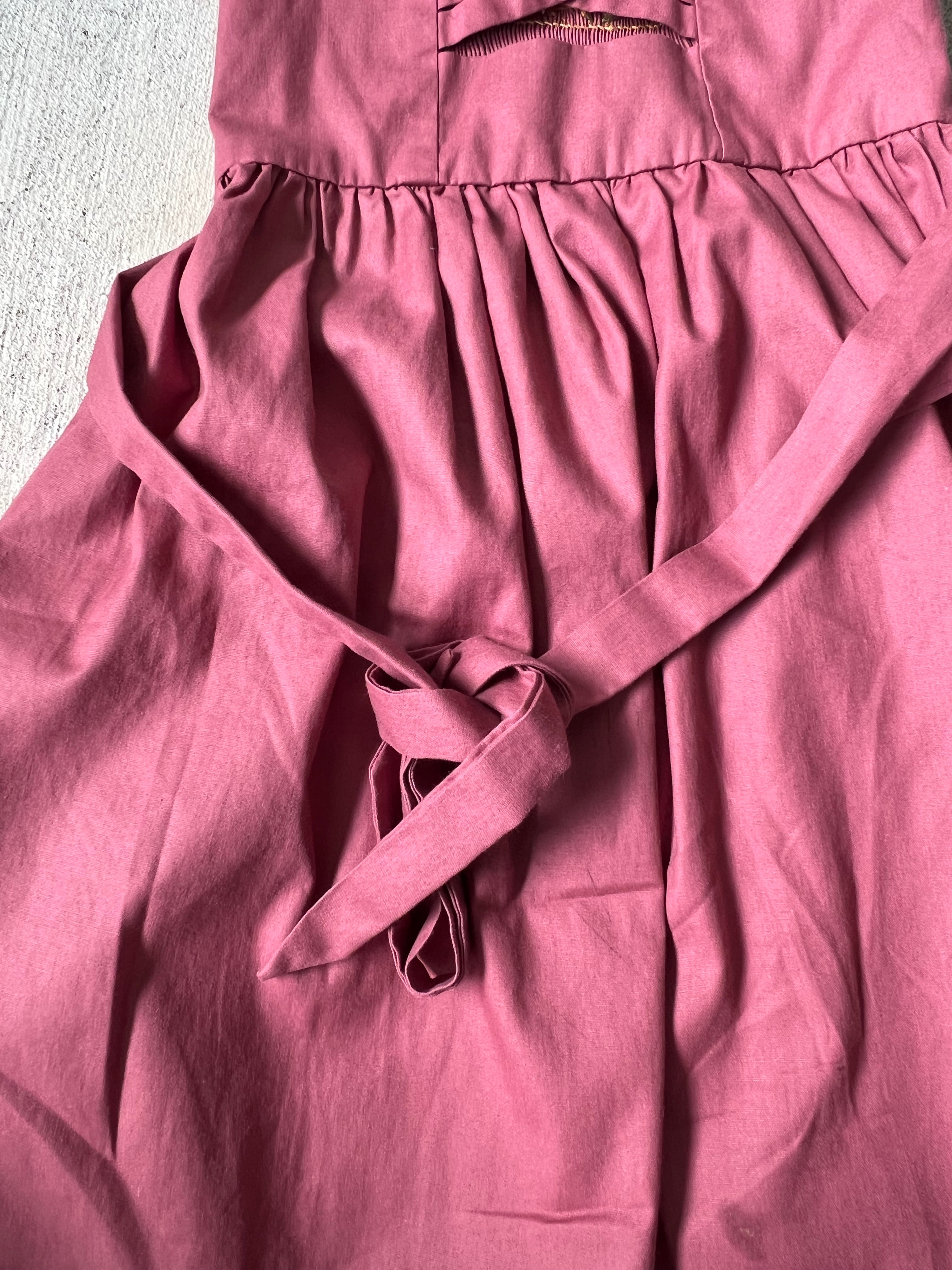 Smock Embroidery Girls Dress