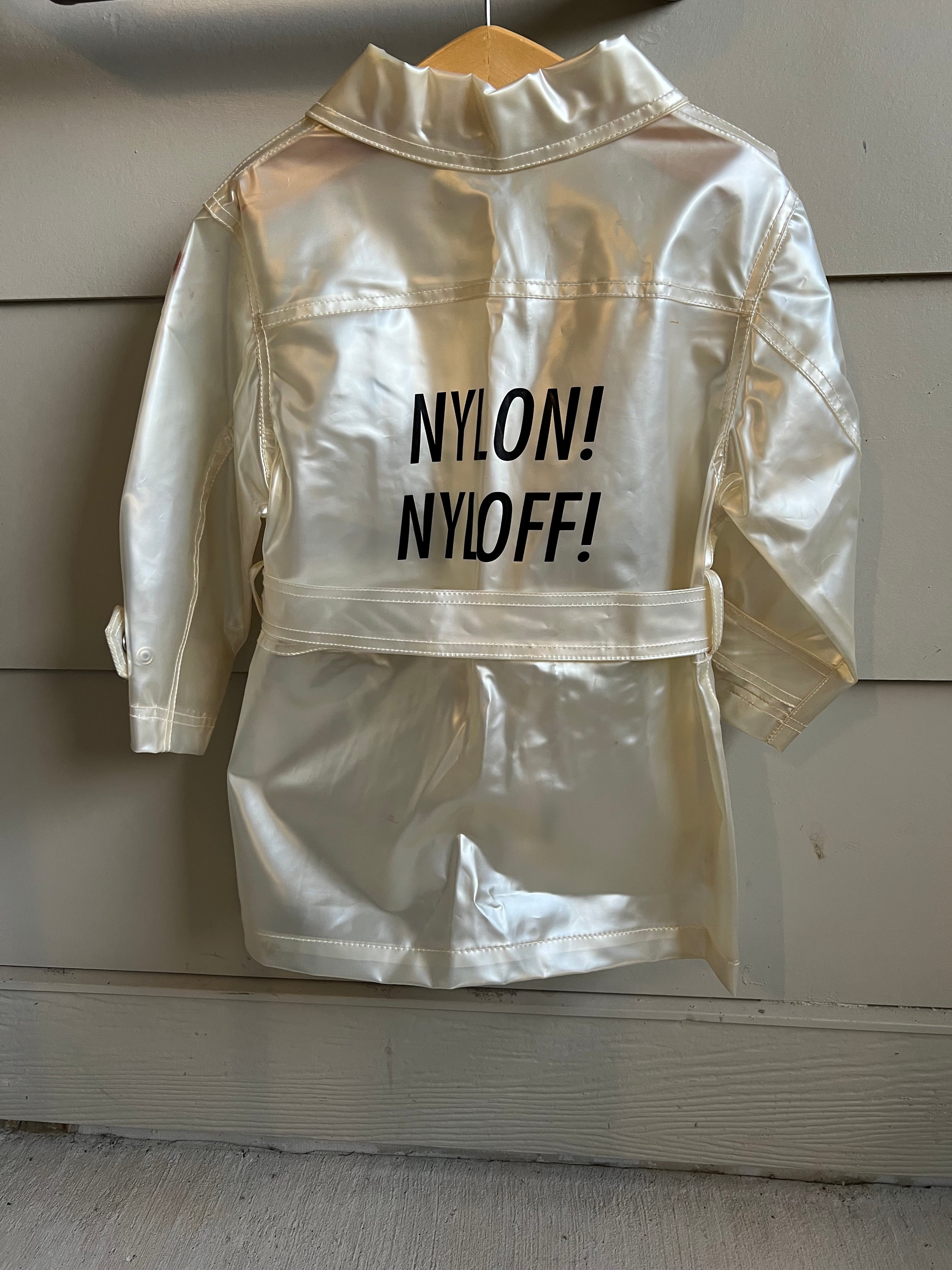 Moschino Clear Rain Jacket