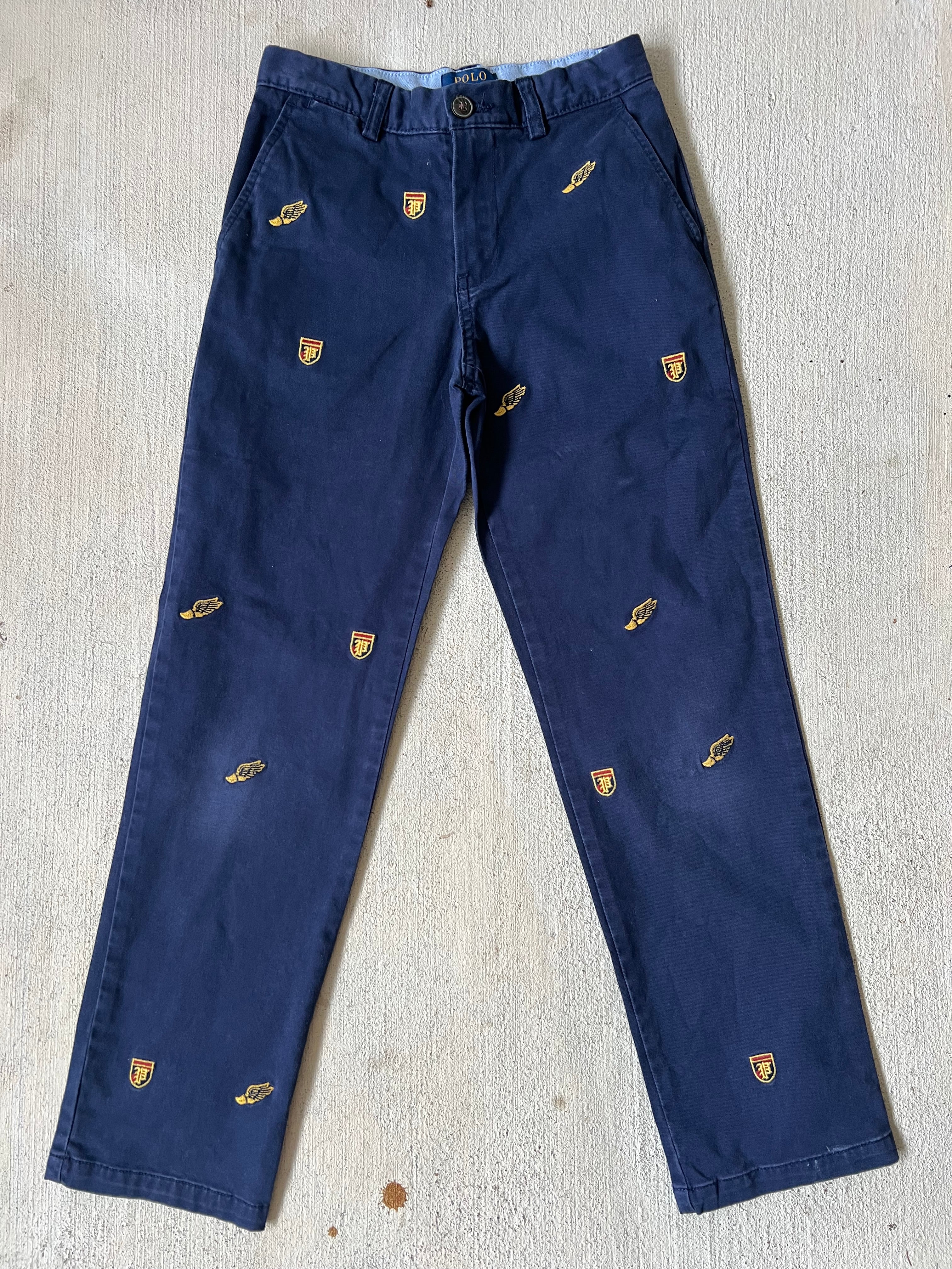 Polo Logo Khaki Pants