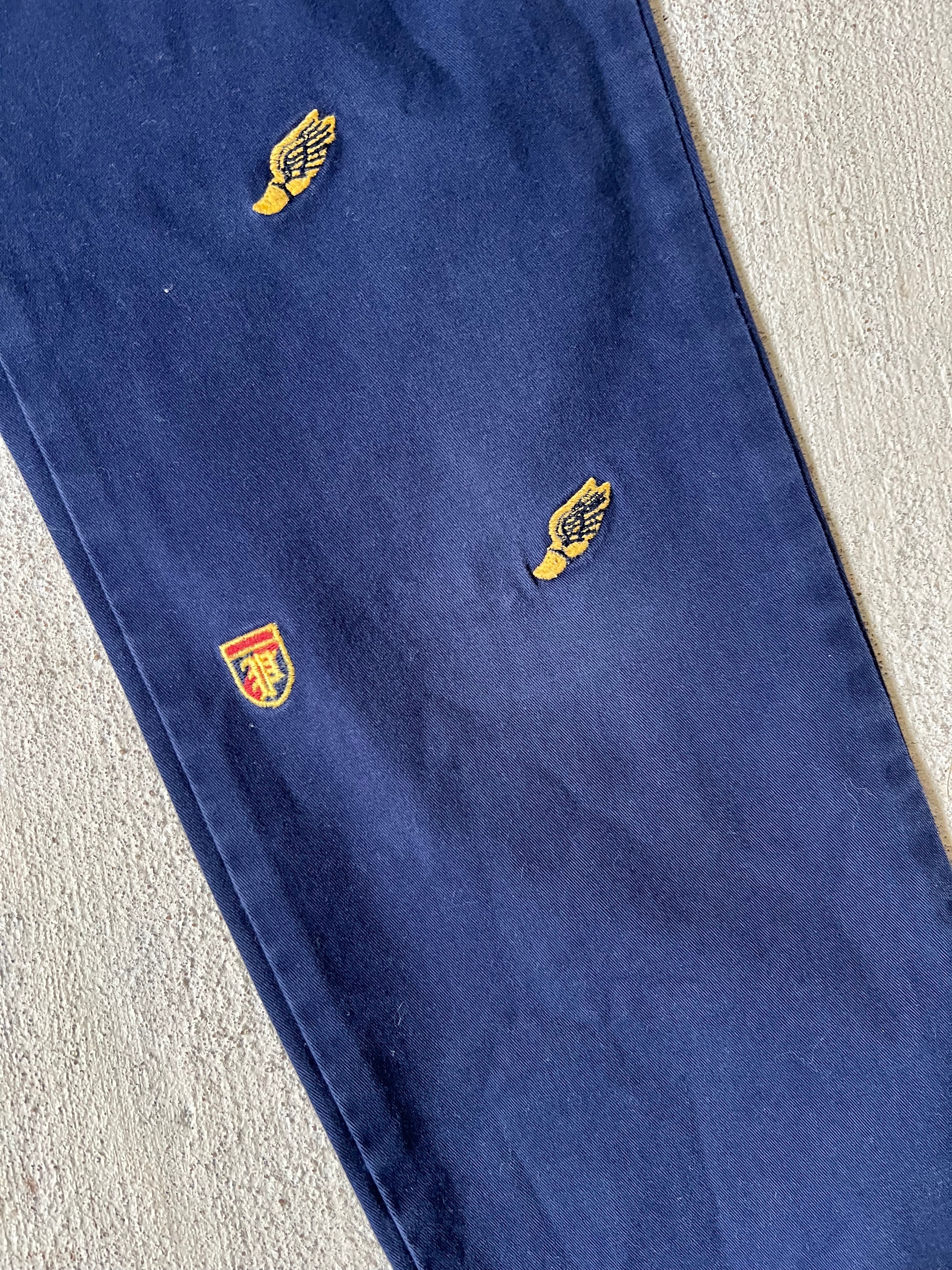 Polo Logo Khaki Pants