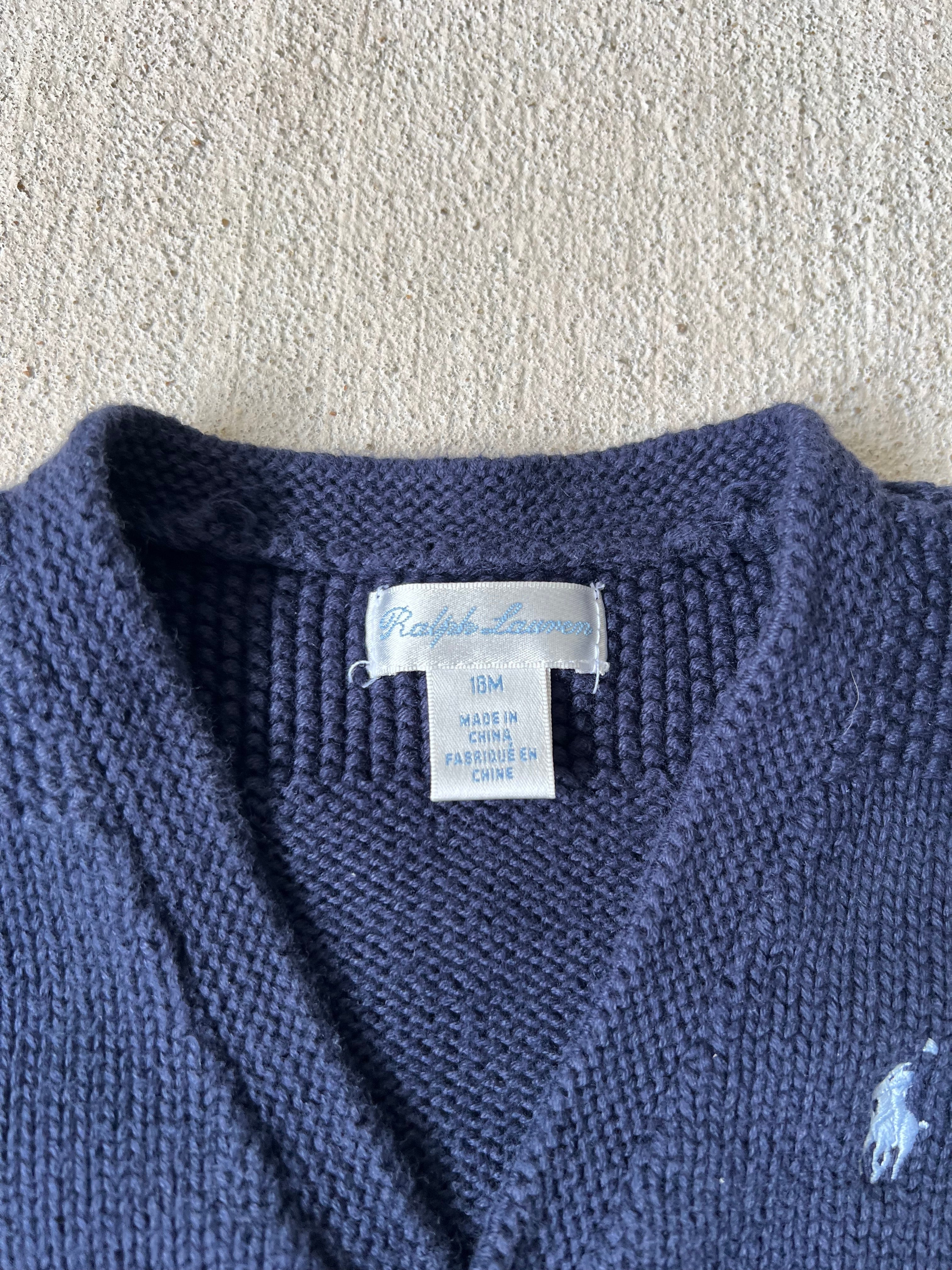 Polo Cardigan || (18 months)