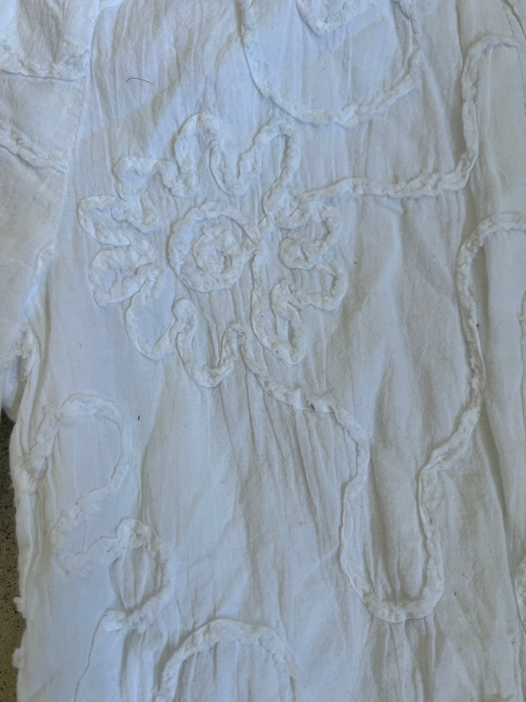 Flower Embroidery Flare Pants