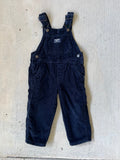 Corduroy Overalls ( Navy )