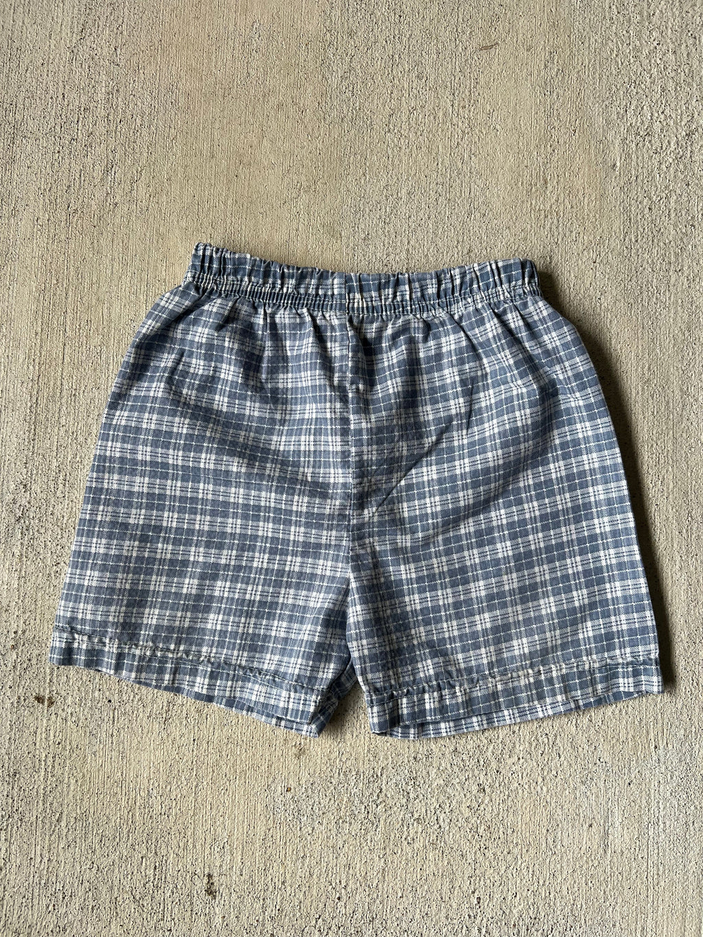 plaid shorts