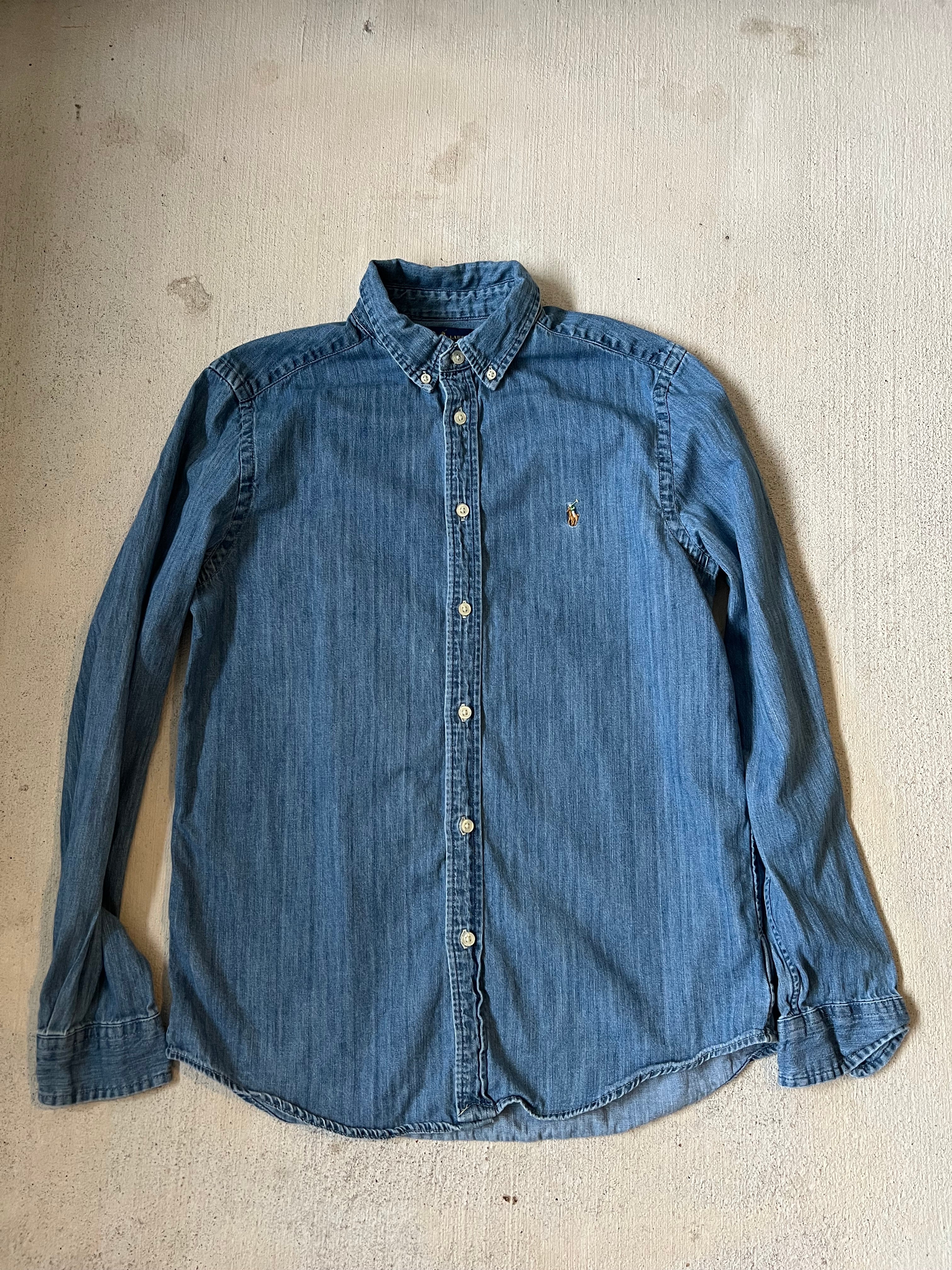 Polo Denim Button Down || (XL 18/20)