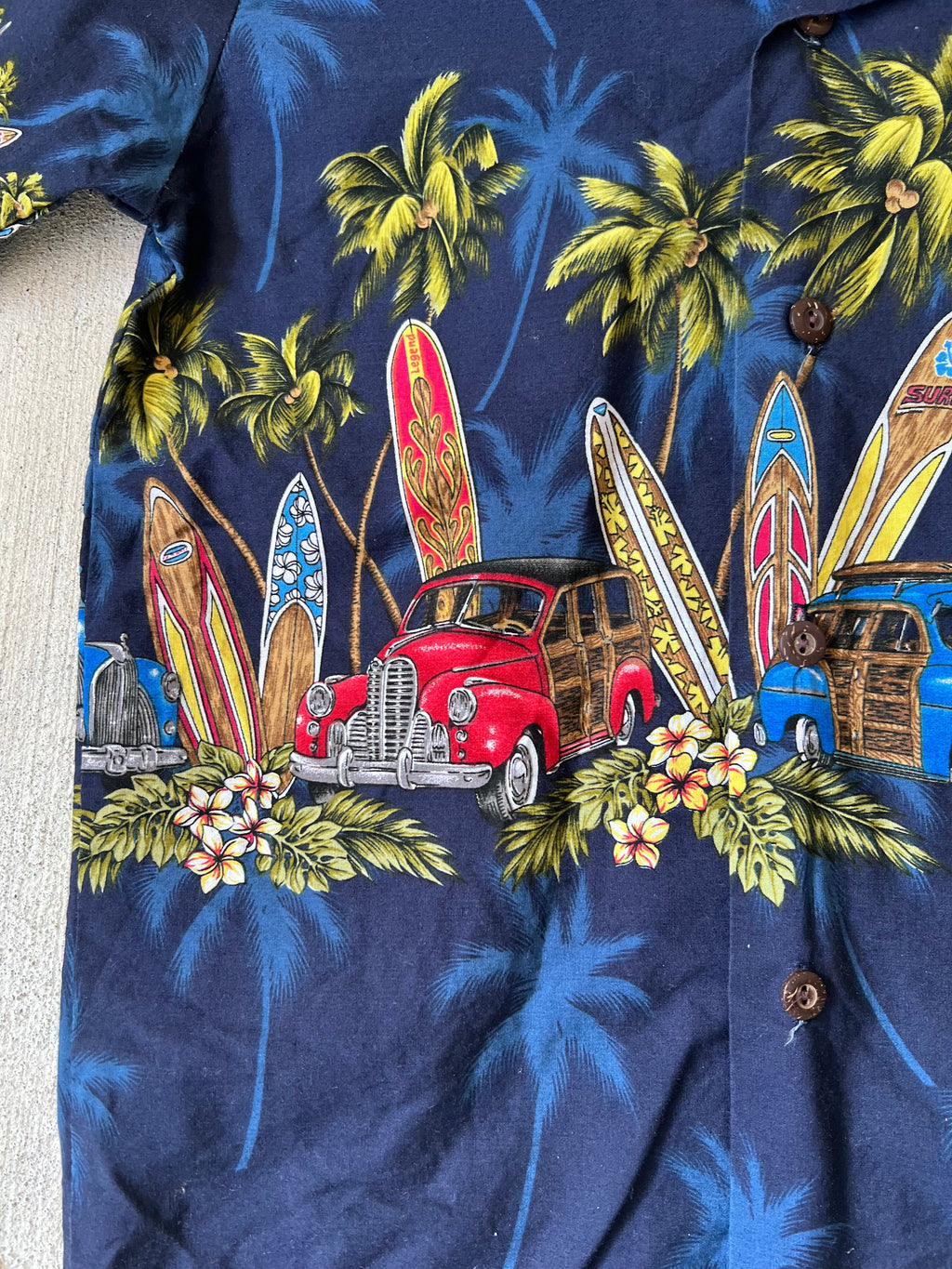Surfboard + Palm Trees Shirt