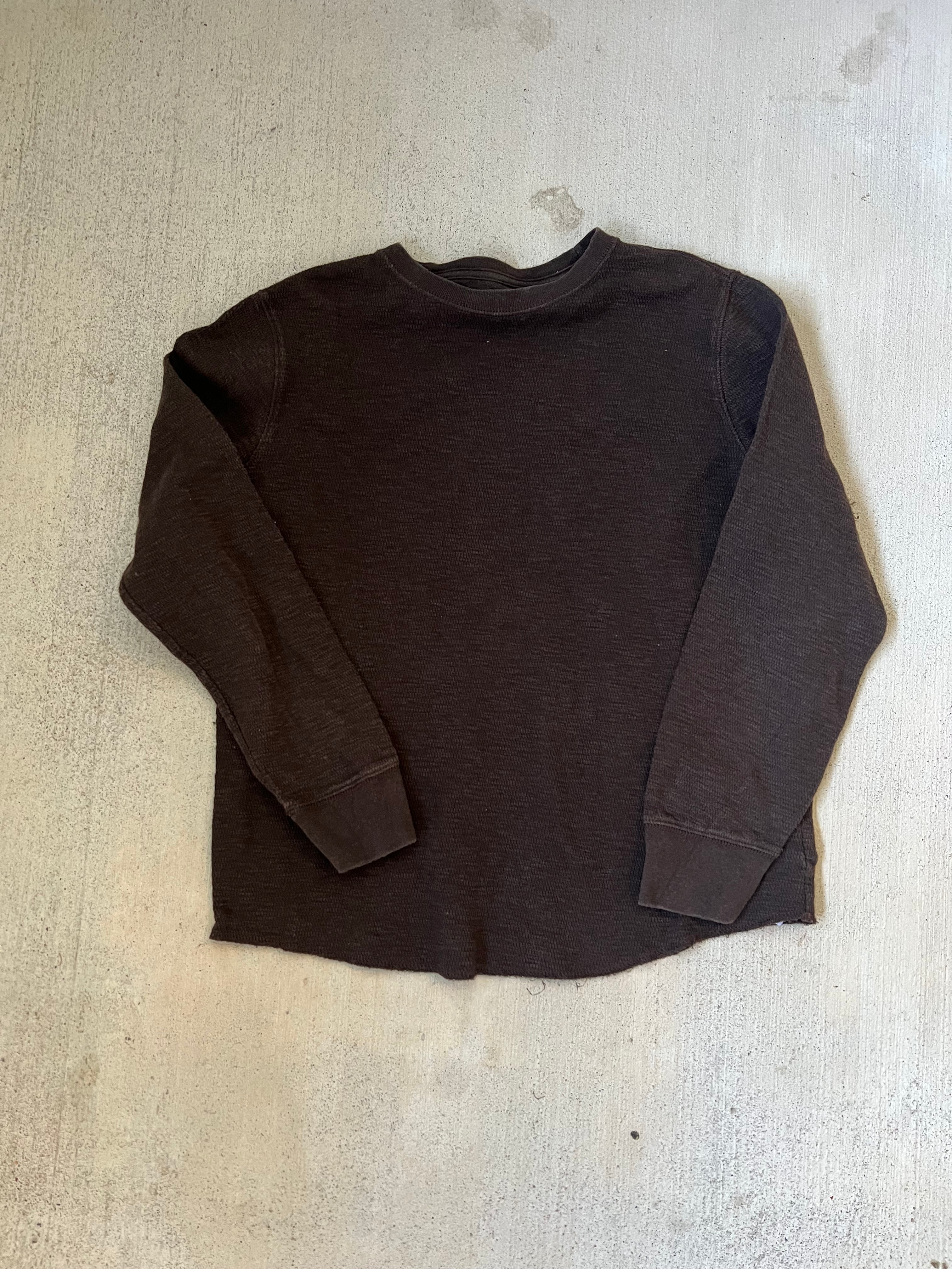 Brown Waffle Long Sleeve || 10