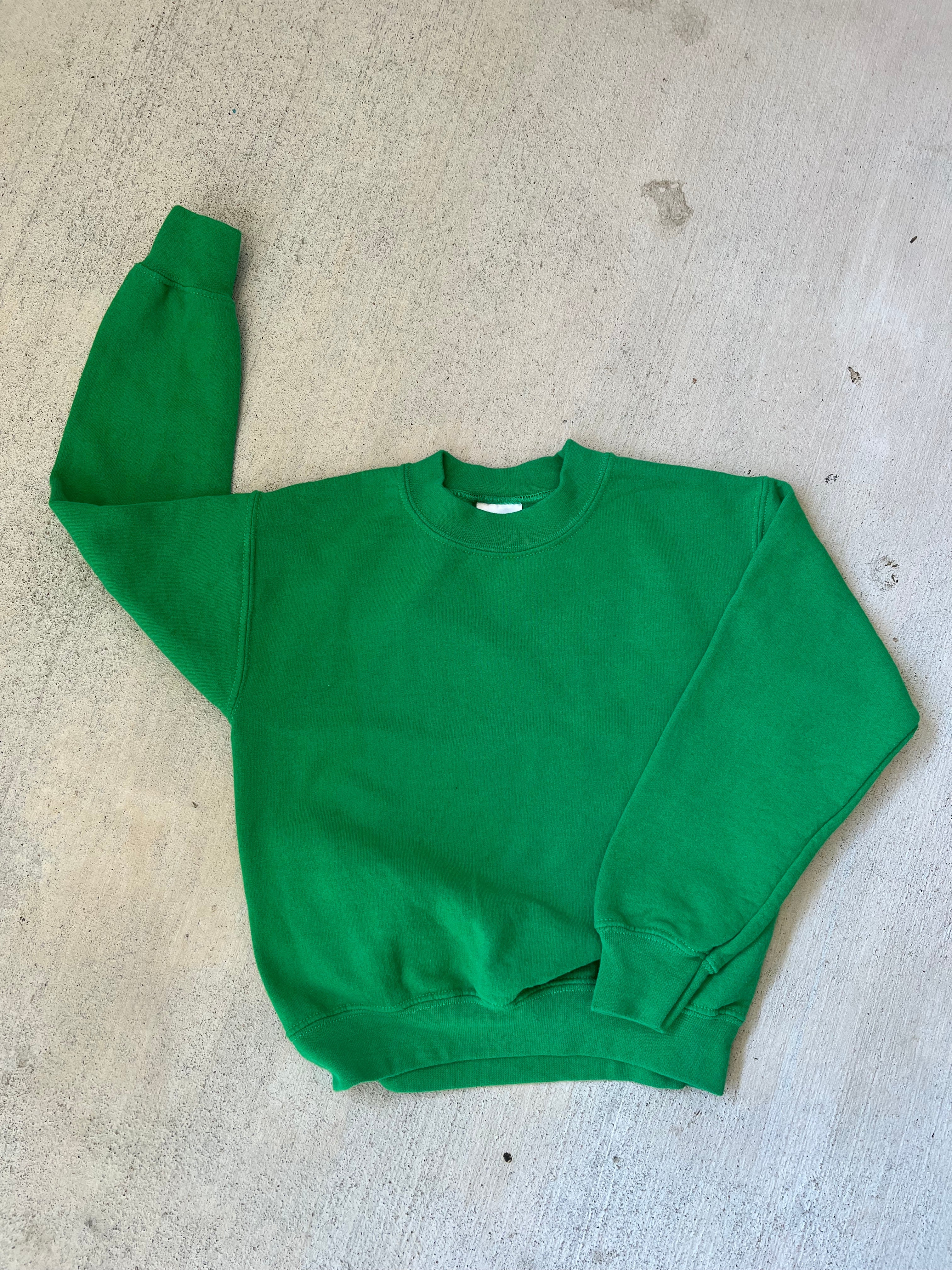 Bright Green Blank Hoodie