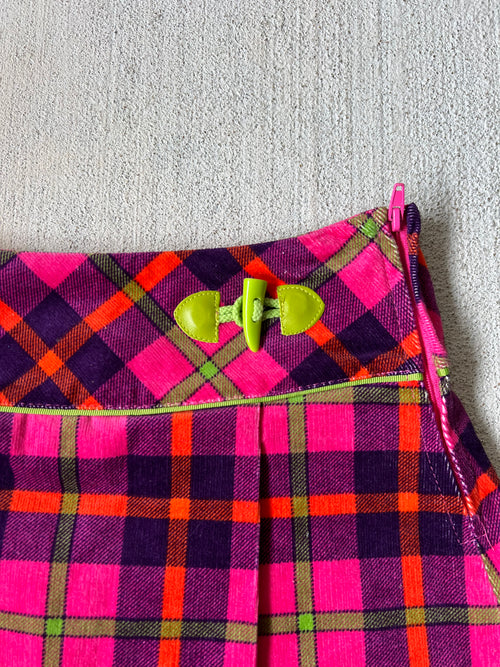 Bright Plaid Mini