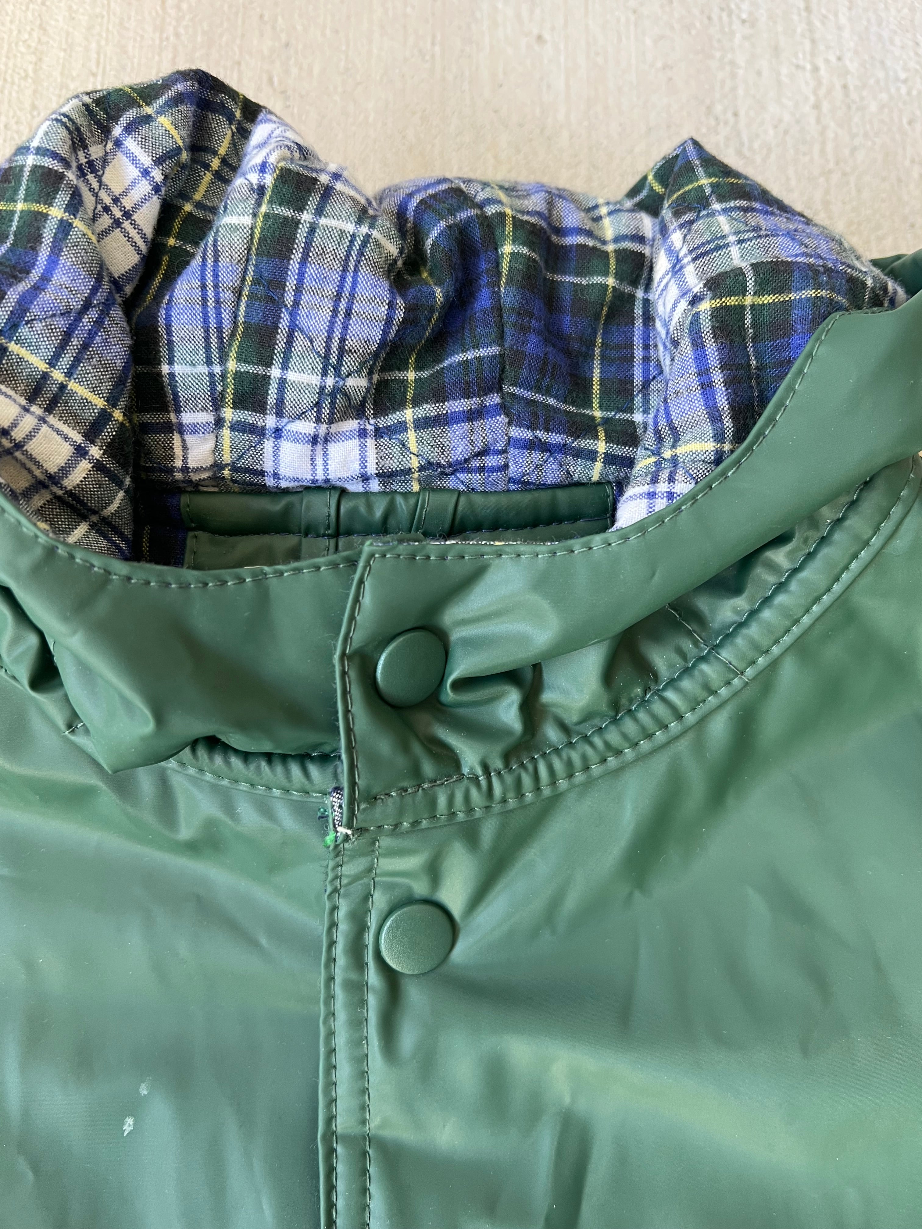 Plaid raincoat || (6/7)