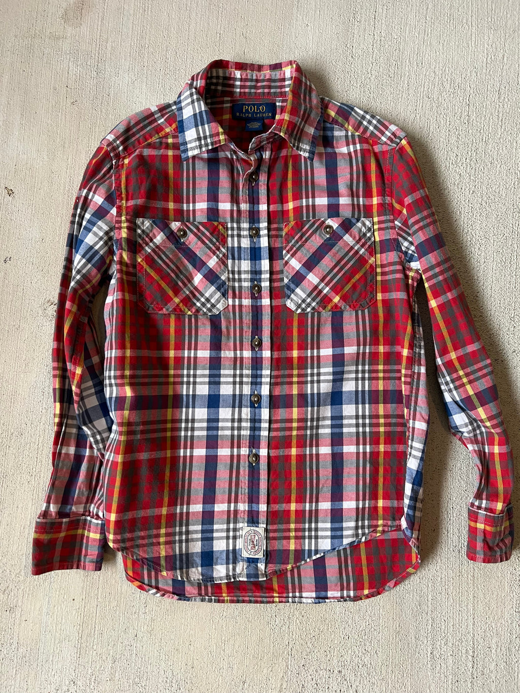Polo Plaid Button down