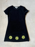 Flower Velvet Dress