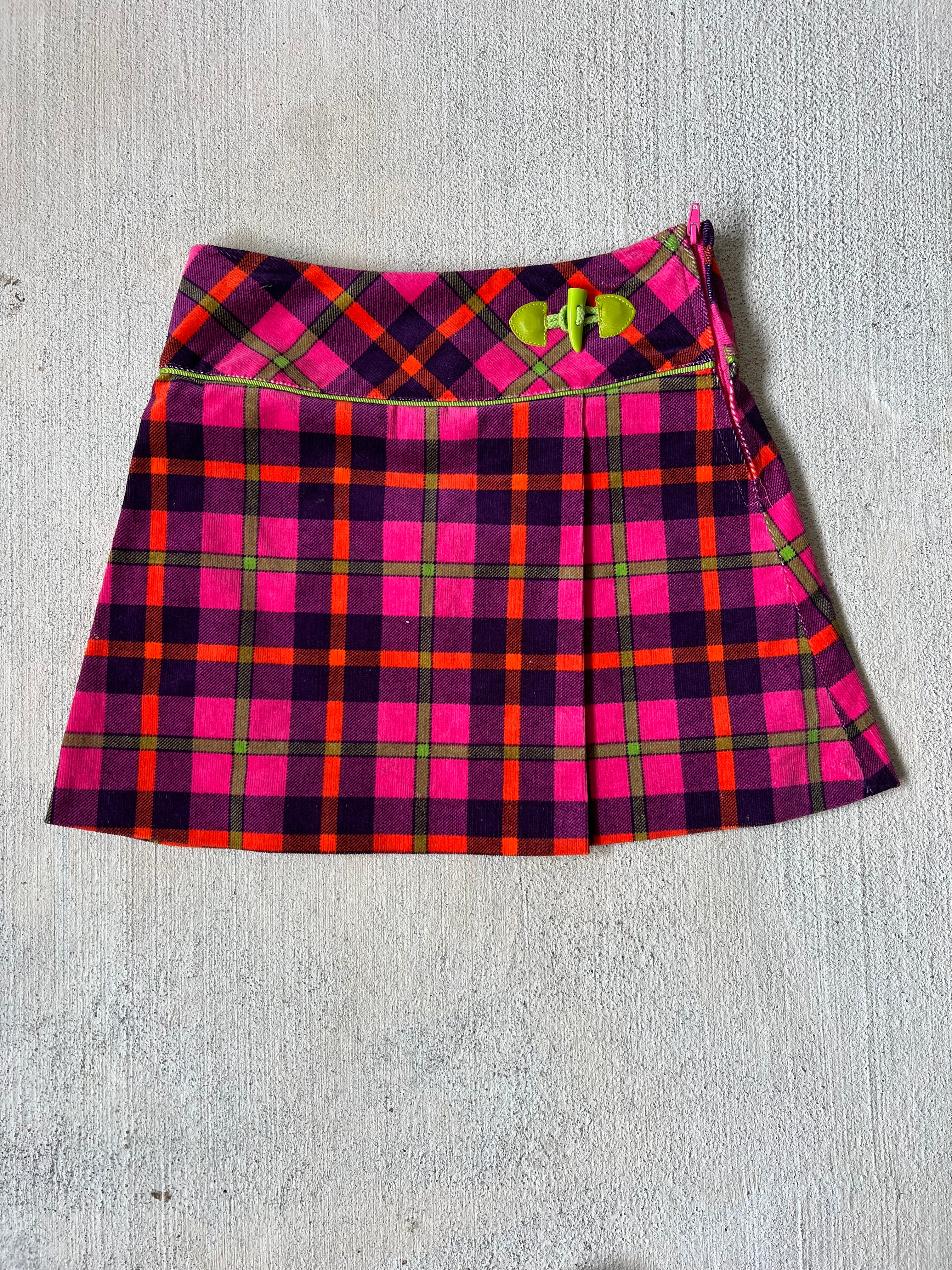 Bright Plaid Mini