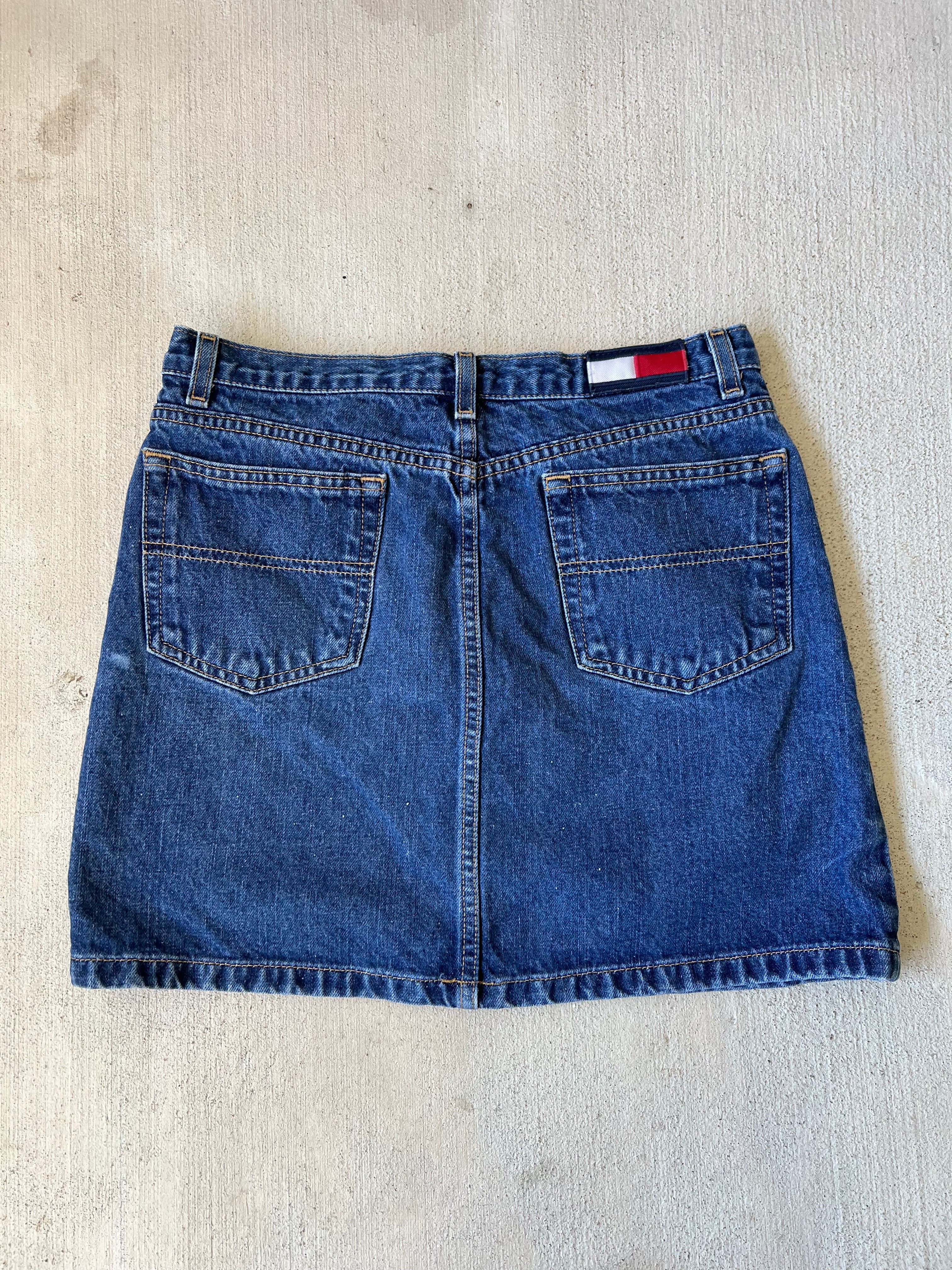 Denim Tommy Mini Skirt