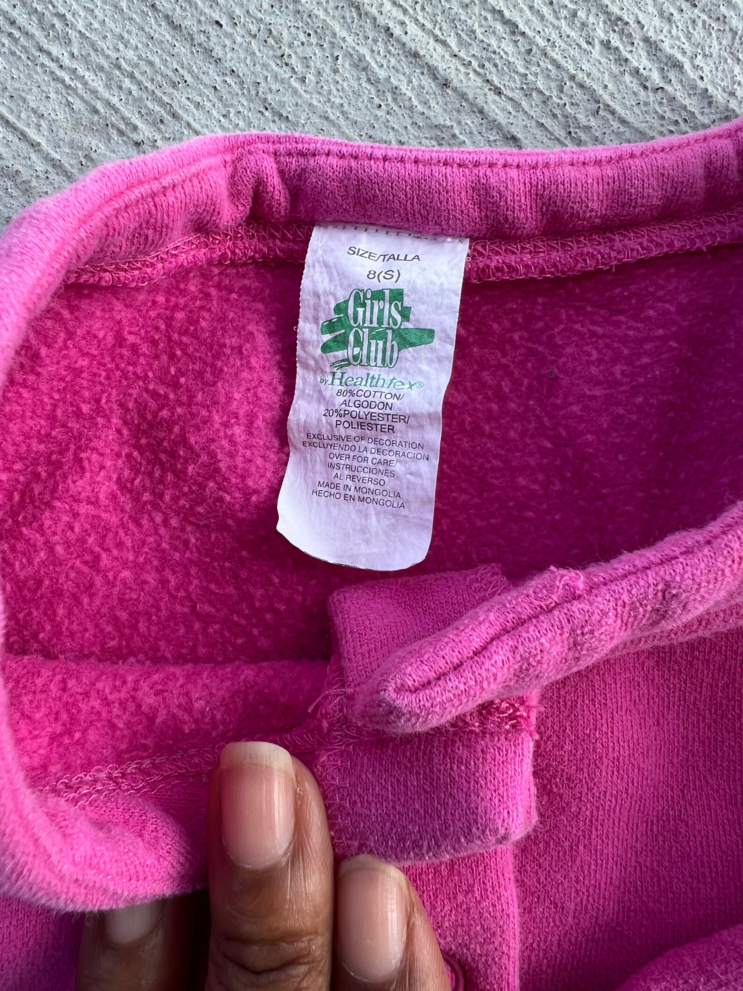 Pink floral cardigan